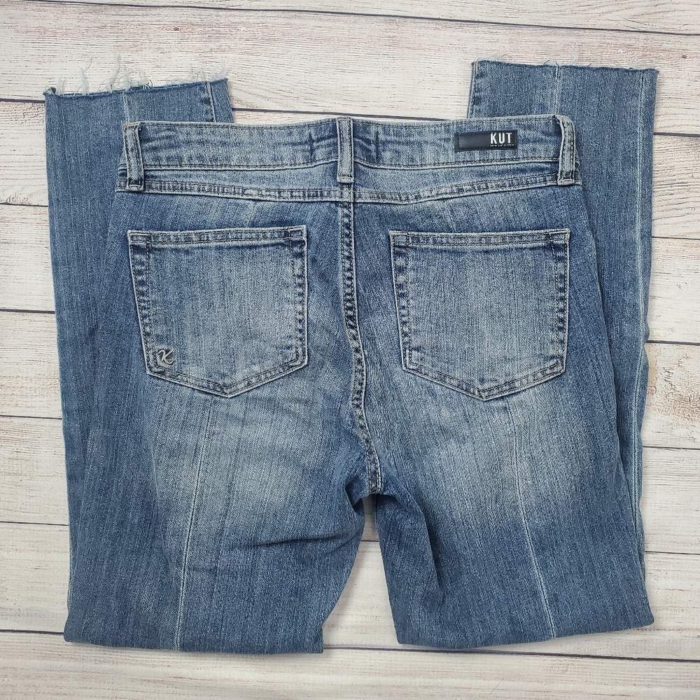 Kut from the Kloth Catherine ankle straight leg crop 2 - Picture 2 of 6